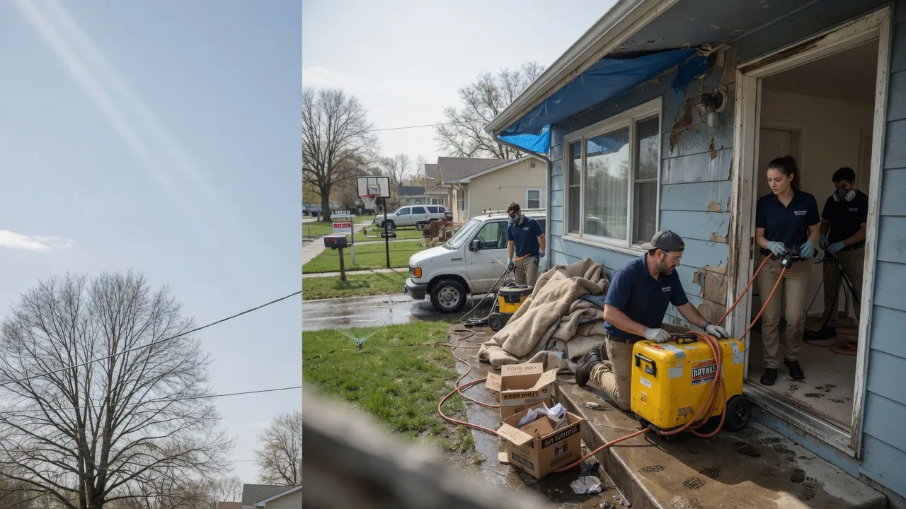 Basement Flood Cleanup in Northville, MI near me